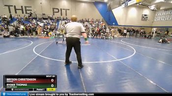 100 lbs Champ. Round 1 - Bryson Christenson, Ravage vs Ryder Thomas, Salem Hills