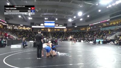 160 lbs 5th Place Match - May Cuyler, Presbyterian vs Elleni Johnson, Grand Valley State
