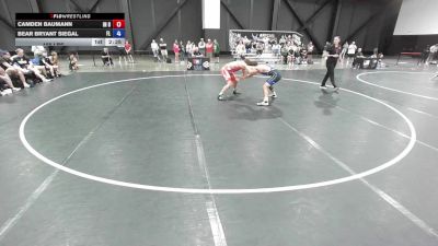 165 lbs Camden Baumann, Indiana Blue vs Bear Bryant Siegal, Florida