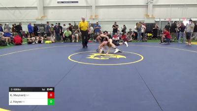 C-108 lbs Consi Of 16 #2 - Kayden Reese Maynard, WV vs Jack Hayes, MI