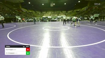 159 lbs Semifinal - Beau Priest, Bakersfield vs Christopher Creason, El Diamante