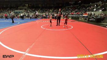37 lbs Quarterfinal - Eve Lopez, Black Fox Academy vs Thomas Castaneda, El Paso Texas Wrestling Club