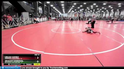 60 lbs Rd# 5- 3:45pm Friday Final Pool - Urijah Gomez, Agression Legionaries vs Graham Sandoval, Oklahoma Outlaws Red