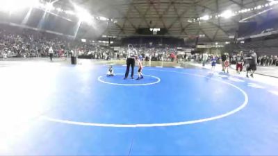 49 lbs Cons. Round 2 - Carter Messer, Eatonville Cruisers Wrestling vs Gabriel Potter, Spokane Wrestling