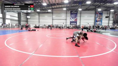 138 lbs Consi Of 16 #1 - Aaron Callirgos, AZ vs Donovan Edwards, NC