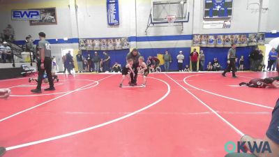 52 lbs Round Of 32 - Cassius Siers, Lake Legends Wrestling Club vs Zaven Yarnell, Beggs Youth Wrestling Program