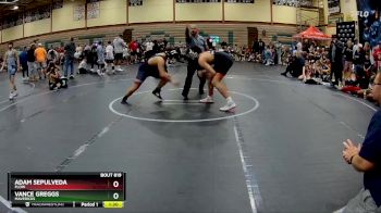 185 lbs Semifinal - Vance Greggs, Mavericks vs Adam Sepulveda, FLOW