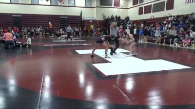 130 lbs Round 2 - Carleigh Arjes, Mason City vs Carly Vogel, Western Dubuque