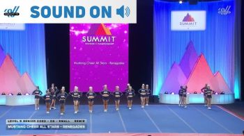 Mustang Cheer All Stars - Renegades [2026 L5 Senior Coed - D2 - Small Semis] 2026 The D2 Summit