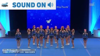 Cheer Athletics St. Louis - Miss Fourté [2026 L4.2 Senior - Small Semis] 2026 The Summit