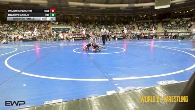 55 lbs Quarterfinal - Dalton Spexarth, Brawlers Wrestling Club KS vs Traesyn Anglin, Hawks WC Lincoln