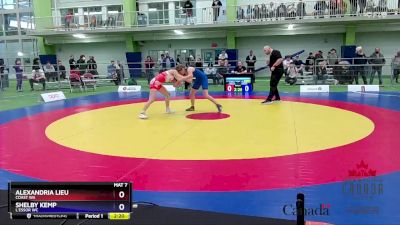 53kg 3rd Place Match - Alexandria Lieu, Coast WA vs Shelby Kemp, L`Essor WC