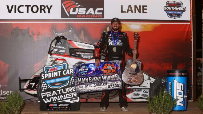 Jake Swanson Wins Back-To-Back At Central Arizona's USAC Western World Championships