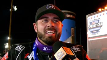 Jake Swanson Reacts Friday After Back-To-Back USAC Western World Wins