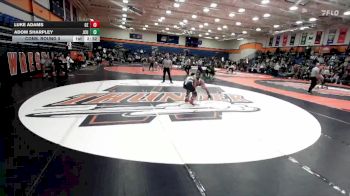 141 lbs Cons. Round 3 - Luke Adams, Ozarks vs Adom Sharpley, John Carroll University