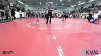 52 lbs Quarterfinal - Colton Murrell, Team Tulsa Wrestling Club vs Rhett Woolman, Tiger Trained Wrestling