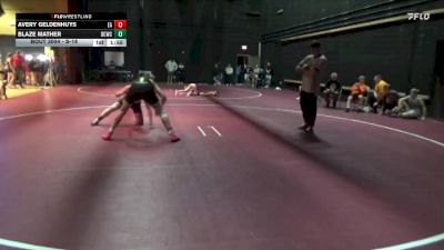 S-18 lbs Round 1 - Avery Geldenhuys, Empire Academy vs Blaze Mather, Delaware County Wrestling Club