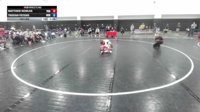 126 lbs Matthew Rowles, Pennsylvania Red vs Tristan Peters, Oklahoma Red