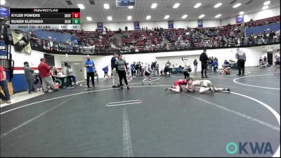 67 lbs Final - Kyler Powers, Southern Oklahoma Wrestling Aca vs Ruger Elizondo, Blue Devil Wrestling