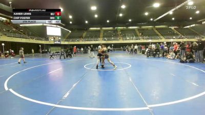 5th Place - Xavier Lewis, Milford vs Chip Foster, Swedesboro