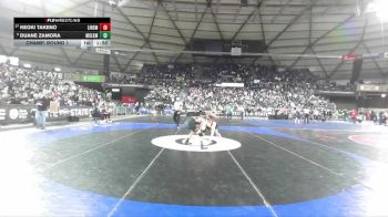 Boys 4A 144 lbs Champ. Round 1 - Keoki Takeno, Lincoln (Seattle) vs Duane Zamora, Moses Lake