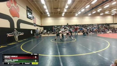 190A Round 1 - Michael Swan, Natrona County vs Brody Hinkle, Riverton