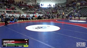6A 150 lbs Quarterfinal - Talan Braswell, Har-Ber vs Javonte Harris, North Little Rock