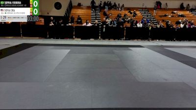 Sophia Ferreira vs Sofia Cira 2026 PBJJF New Jersey Spring International Open