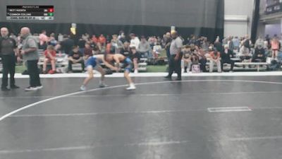 120 lbs Cons. Sub-rd Of 32 - Connor Collins, Backyard Brawlers Midwest vs Rett Huerta, Sanderson Wrestling Academy