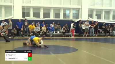 125 lbs Quarterfinal - Jacob Houpt, Kent State vs Colton Camacho, Pittsburgh