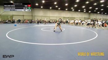 90 lbs Rr Rnd 3 - William Craig, POWA 14U vs Cameron Rios, OK Elite 14U Orange