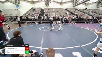 96-I lbs Consolation - Brett Crawford, Savage Wrestling Academy vs Isa Kupa, Cordoba Trained