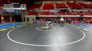 120 lbs Round 1 (16 Team) - Grace Romans, Allen vs Evelyn Warren, Northwest Nelson