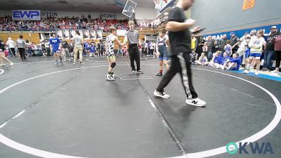 76 lbs Quarterfinal - Coleman Shouse, Cowboy Wrestling Club vs Ryker Peck, Standfast