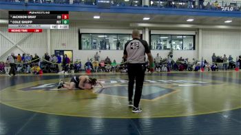 174 lbs Quarterfinal - Jackson Gray, Ithaca vs Cole Shupp, Penn College