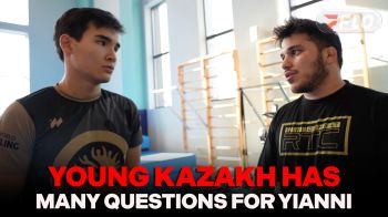 Young Kazakh Wrestler Eager To Learn From Yianni Diakomihalis
