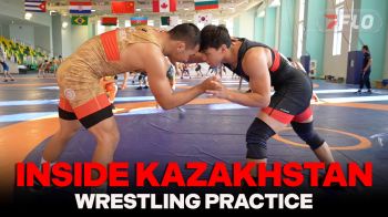 Inside A Kazakhstan Wrestling Practice