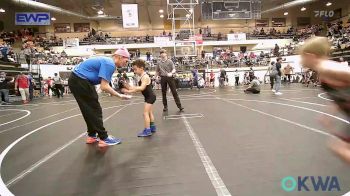 60 lbs Rr Rnd 5 - Atlas Hostetter, Unaffiliated vs Jakson Plank, Smith Wrestling Academy