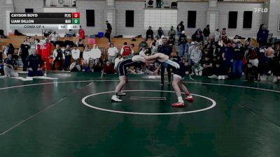 150 lbs Consi Of 4 - Caydon Boyd, Plymouth South vs Liam Dillon, Marshfield