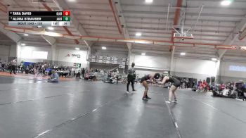 135 lbs Cons. Semi - Tara Davis, Olentangy Orange vs Alora Strauser, Archbishop Alter High School