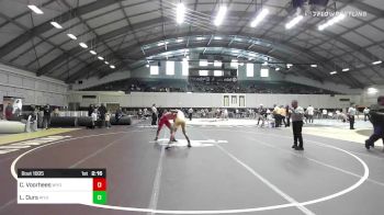 157 lbs Final - Cooper Voorhees, Wyoming-UNA vs Logan Ours, Wyoming