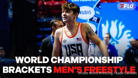 Men's Freestyle World Championship Brackets Are Here!