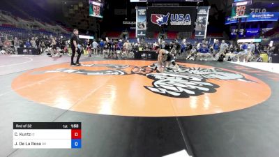 113 lbs Rnd Of 32 - Camden Kuntz, ID vs Jorge De La Rosa, OR