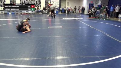 160 lbs Consy 2 - Weston Emmons, Shaler vs Logan Matrisch, Penn Trafford