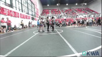 100-105 lbs Rr Rnd 1 - Liam Hayes, Carl Albert vs Harper Flowers, Chickasha Youth Wrestling