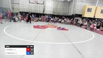 48 lbs Rr Rnd 3 - Luca Croteau, Team Alien 2 vs Apollo Hawkins, Mat Assassins Red