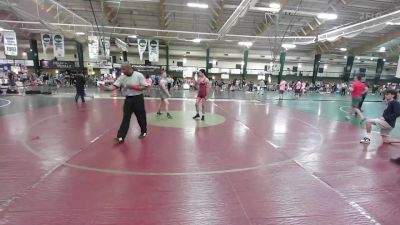 132 lbs Consi Of 16 #1 - Muhammad Abughoush, FCA Wrestling vs Matthew Julian, Paul VI