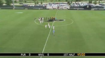 2018 West Virginia vs Purdue | Big Ten Womens Soccer