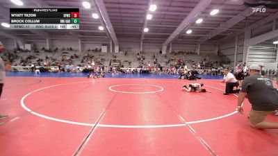 65 lbs Rr Rnd 1 - Wyatt Tilton, FORGE ELM 1 vs Brock Collum, Buffalo Valley Wrestling Club EL Blue