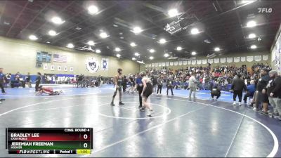 113 lbs Cons. Round 4 - Jeremiah Freeman, Hoover vs Bradley Lee, Casa Roble